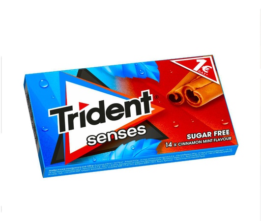 Жвачка без сахара Tridebt корица 27 гр