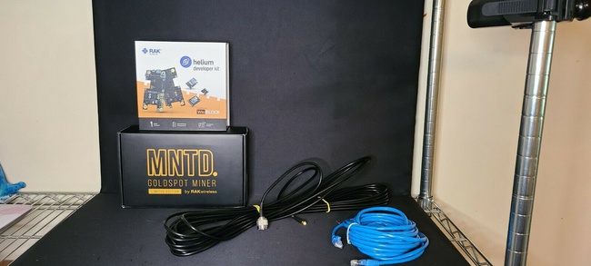 MNTD RAK Goldspot Helium Miner (US915) Удлинитель антенного кабеля Ethernet 8dbi