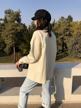 Рубашка полу-пальто