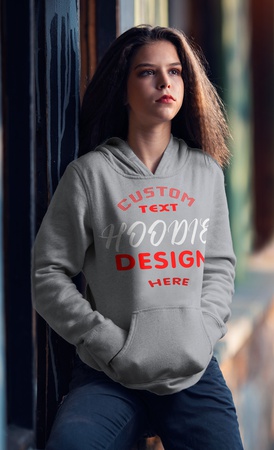 3 sıra kalın kapüşonlu sweatshirt