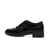 Emmelie Delage black genuine leather brogues