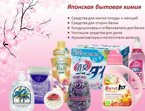 Японская бытовая химия