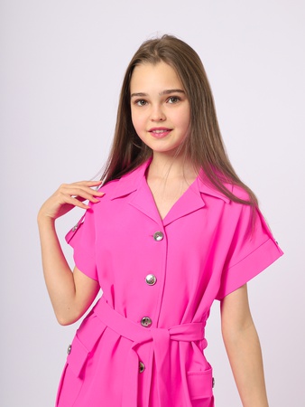 Платье сафари детско-подростковое/2320