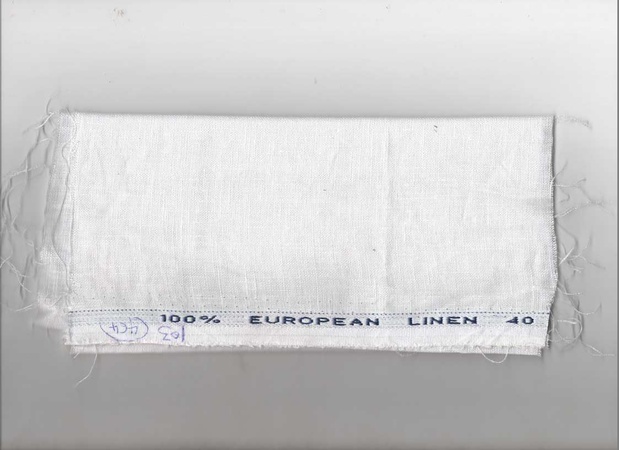 Saf Keten beyaz 40,60,70,80,100,125 lea