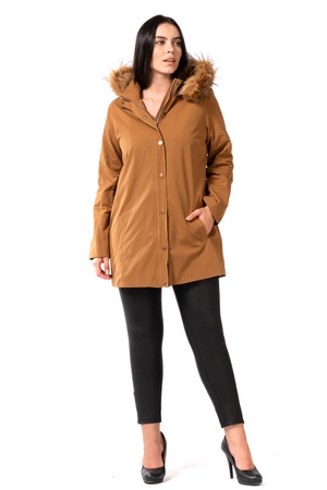 Плюс Размер Меховой Детали Парка