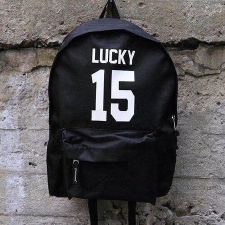 Мужской именной рюкзак с номером