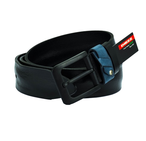 Ломаный джинсовый ремень (ручная работа) RM-h-0211