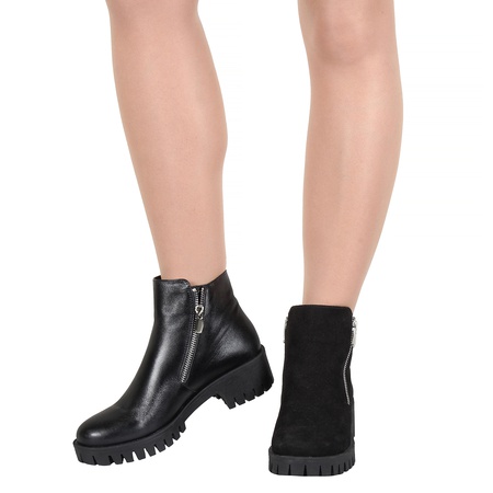 Женские ботинки, натуральная замша <G5002>