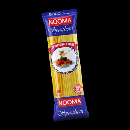 Macaroni spaghetti, 500 gm, Nooma brand, Long pasta for all markets