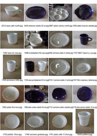 Испанская фарфоровая посуда