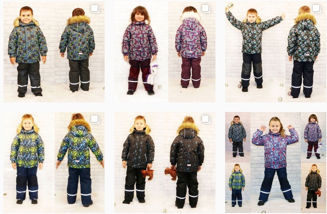 Зимний комплект для детей Bombers