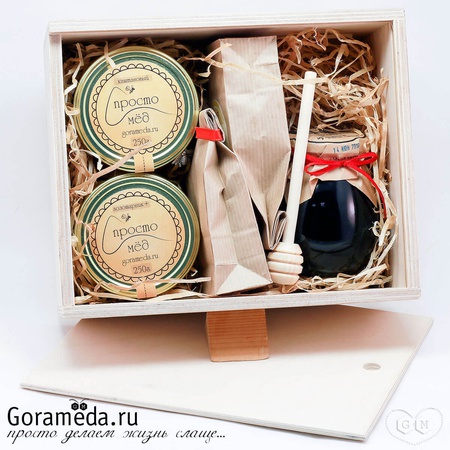 Подарок № 5 в деревянном ящике