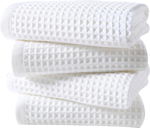 Суровый Вафельная ткань Вафельная ткань набивной