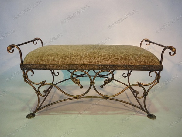 БАНКЕТКА КОВАНАЯ №2