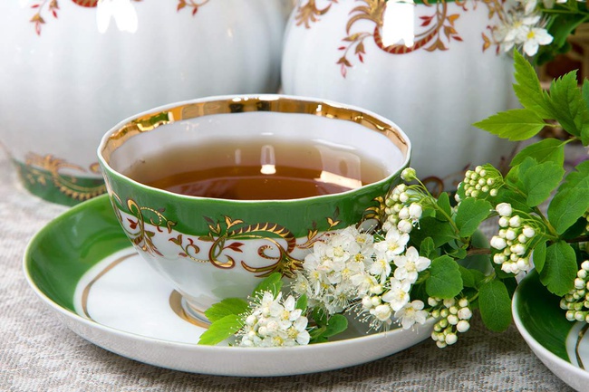 Сервиз чайный 15 предм. Белый лебедь Кружево