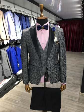 Мужские смокинг костюмы Slim