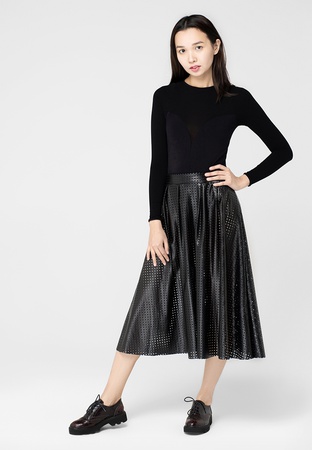 Юбка Gonna laserata