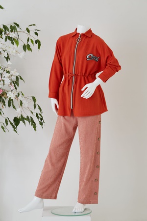 Туника на молнии / лайкра