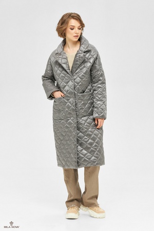 MILA NOVA COAT PV-254 GRAY