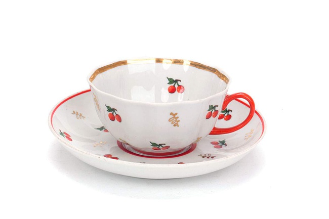 Сервиз чайный 15 предм. Тюльпан Ситцевый