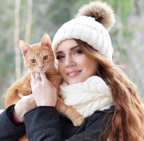 Комплект: шапка + снуд (хомут)