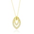 Even &amp; Pétra 14k Gold Stone Drop Necklace
