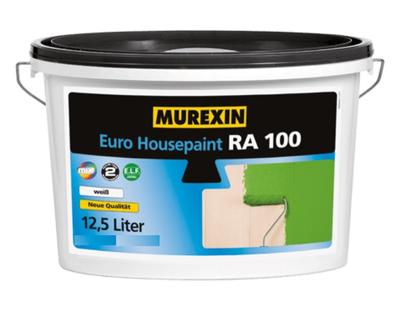 EURO HOUSEPAINT RA 100 Высокоэффективная, универсально применяемая чистая акрилатная краска.