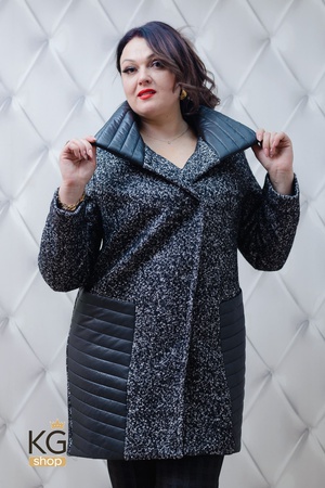 Пальто с карманами "Рубин"