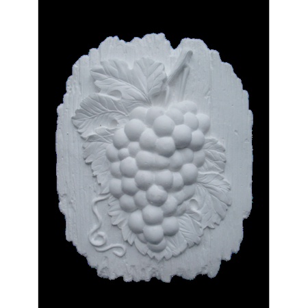 Гипсовое панно для раскрашивания Виноград (Д190*Ш1