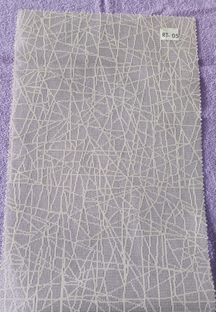 Рулонные шторы с рисунком из тюлевой занавески серии RTE