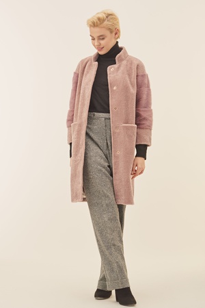 Ceket dişi Silverfox model 804-Dusty rose