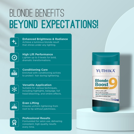 Yuthika Professional Blonder Powder 500g