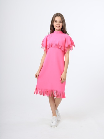 Платье Бахрома подростковое нарядное/2400