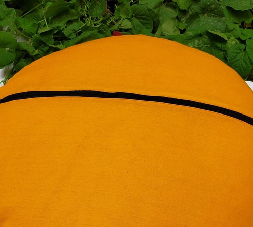 Patchwork Büyük Yer Minderi Yuvarlak Yastık Kılıfı Bohem Osmanlı Puf Ev Dekoratif Yer Yastığı Dekoratif Sarı Meditasyon Minderleri