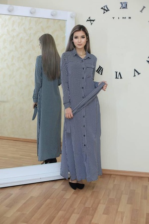 Комплект: Платье пижама + Брюки