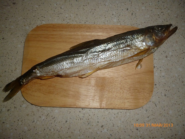 Füme chum somon, Kurutulmuş kokulu