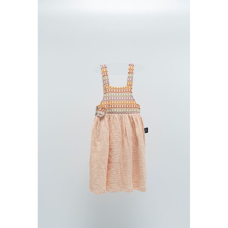 Toptan Kız Çocuk Müslin Elbise 2-5Y