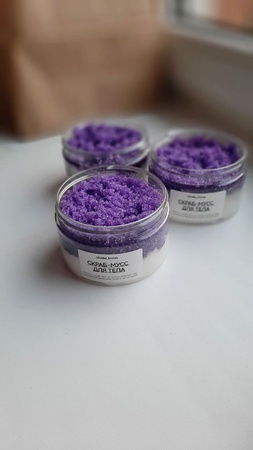 Скраб мусс для душа