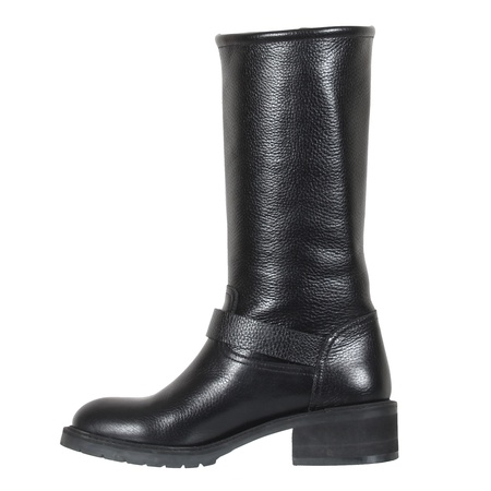 Женские полусапожки, натуральная кожа <G909>