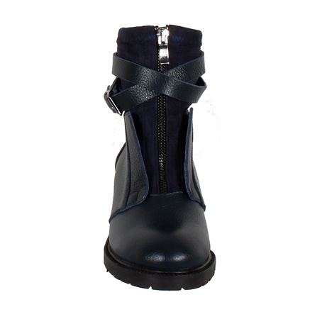 Женские ботинки, натуральная кожа, текстиль <G934>