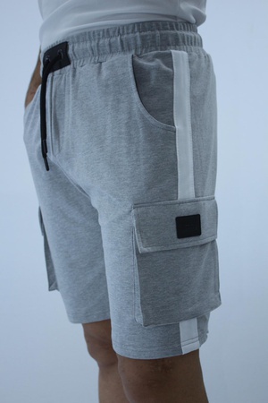 Kargo cepli erkek şort