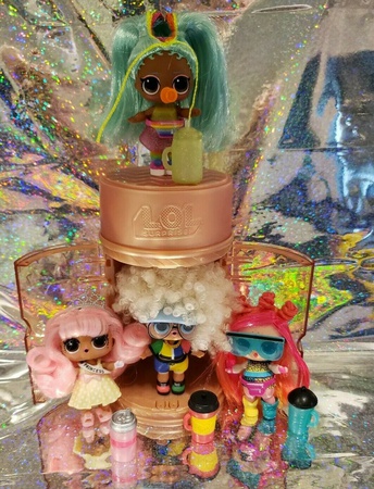 Серия макияжа LOL Surprise Hair с 15 сюрпризами НОВИНКА