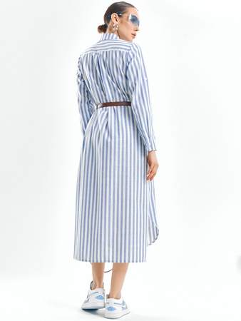 Женское платье-рубашка. 2024