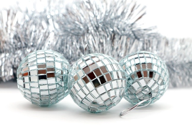 Елочная игрушка "Дискошар"