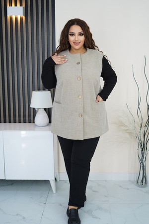 Alpaka yelek No. 9503/1