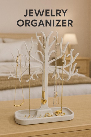 Органайзер для украшений в форме дерева