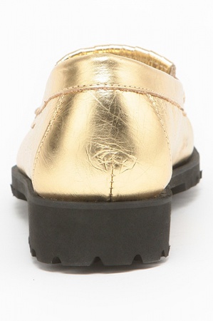 Altın makosen ayakkabılar FM179