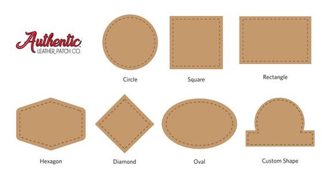 Кожаные этикетки для одежды с вашим логотипом