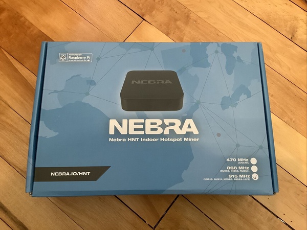 Гелий для помещений Nebra HNT Hotspot Miner 915MHz Заводская герметичность