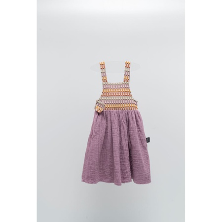 Toptan Kız Çocuk Müslin Elbise 2-5Y